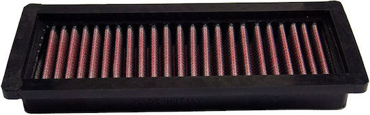 Simoni Racing Air Filter Panel 228x88x25 Mm Red Cotton Washable Reusable 1 Pc Srsr16 Srsr16