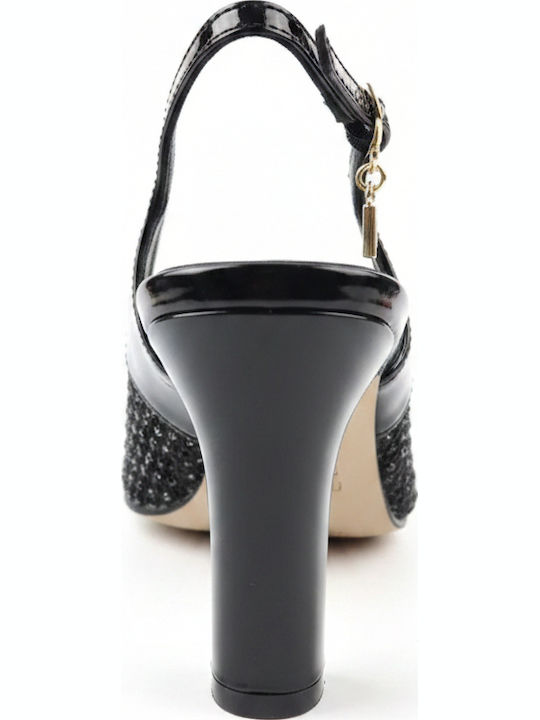 Heels with High Heel Black