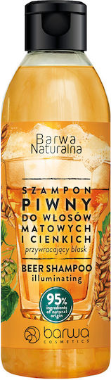 Barwa Beer Σαμπουάν Αναδόμησης/Θρέψης & Διατήρησης Χρώματος για Ταλαιπωρημένα Μαλλιά 300ml