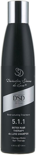 DSD de Luxe 5.1.1 Botox Like Shampoos Reconstruction/Nourishment & Hydration for All Hair Types 200ml