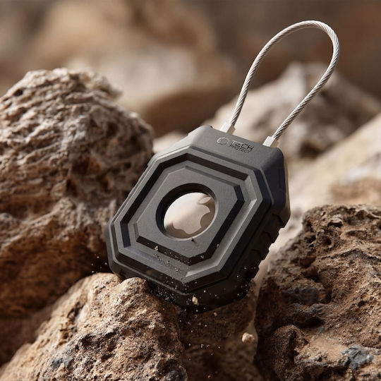 Tech-Protect Kevlar Bluetooth-Tracker-Zubehör für AirTag in Schwarz