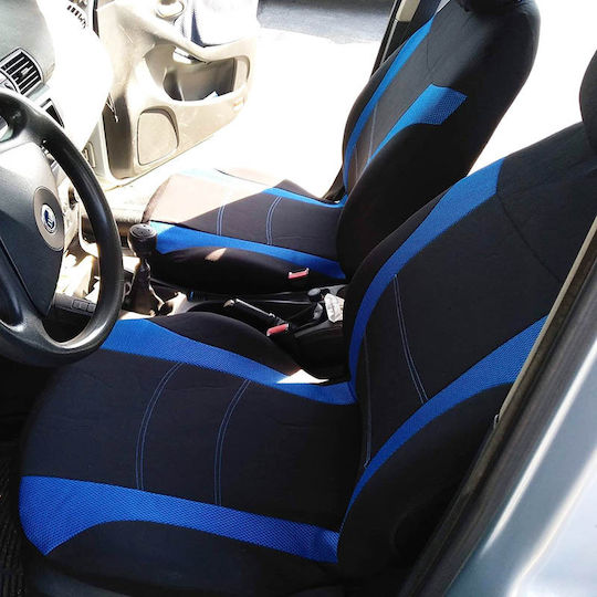 Auto Gs Σετ Καλύμματα Αυτοκινήτου 11τμχ Πολυεστερικά Μαύρα