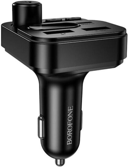 Borofone FM Transmitter Autovehicul cu Bluetooth / Type-C / USB