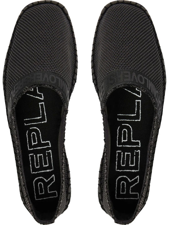 Men's Espadrilles In Black Colour