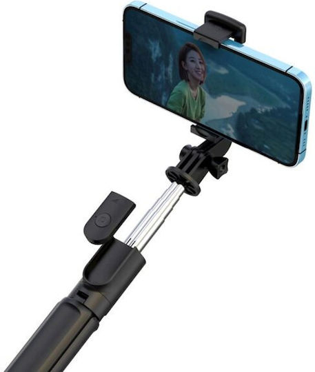 XO Ss09 Selfie Stick Τρίποδο Κινητού Bluetooth Μαύρο