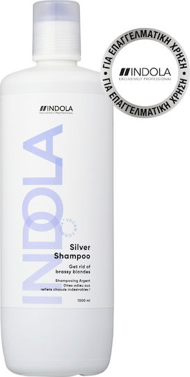 Indola Silver Sampon Hidratare și Păstrarea Culorii pentru Păr Vopsit 1000ml