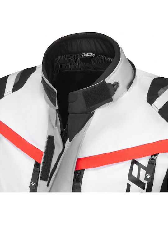 Arrakis III Women's Motorcycle Jacket 4 Seasons Waterproof White