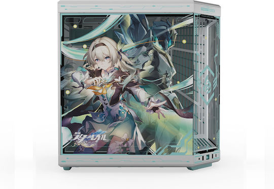 HYTE Y70 Gaming Midi Tower Κουτί Υπολογιστή με Πλαϊνό Παράθυρο Firefly Japan Edition