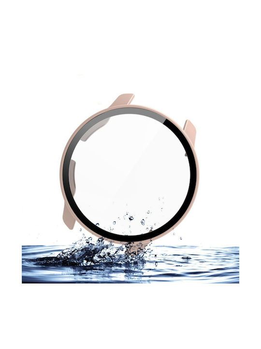 Garmin Venu 2 Pc + Gehärtetes Glas Uhrengehäuse Elfenbein Weiß