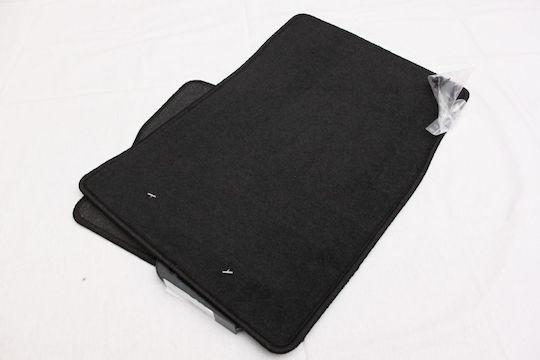 Petex Vordere Matten 2Stück aus Teppichboden für Land Rover Range Rover 2002-2012 Schwarz