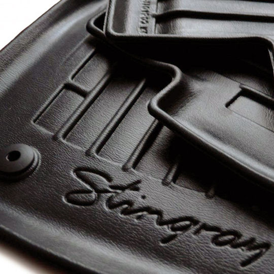 Race Axion Car Mats Rubber Raised Sides 3D MG ZS II Hybrid 10/2024 > 5-Door/SUV Fasteners Black Set 4 Pieces 5062074/st 5062074/st