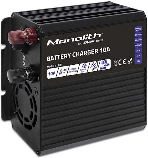 Qoltec Φορτιστής Μπαταρίας Αυτοκινήτου 12V
