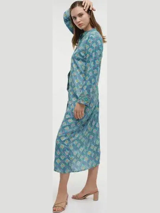 Long Sleeve Women's Shirt Blue