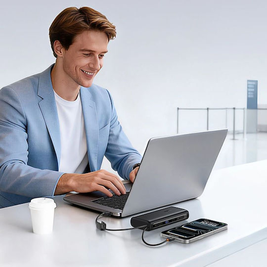 Baseus EnerFill FC41 Power Bank 25000mAh 145W With USB-A Output Port And USB-C Power Delivery Output Port Black