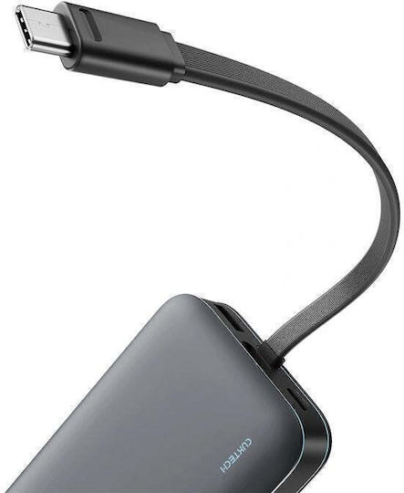 Cuktech LPB200N Power Bank 20000mAh 40W with USB-A Port and USB-C Port Gray