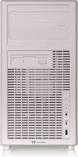 Thermaltake Retro 260 Gaming Mikro-Turm Computergehäuse mit Seitenfenster Beige