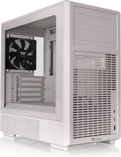 Thermaltake Retro 260 Gaming Mikro-Turm Computergehäuse mit Seitenfenster Beige