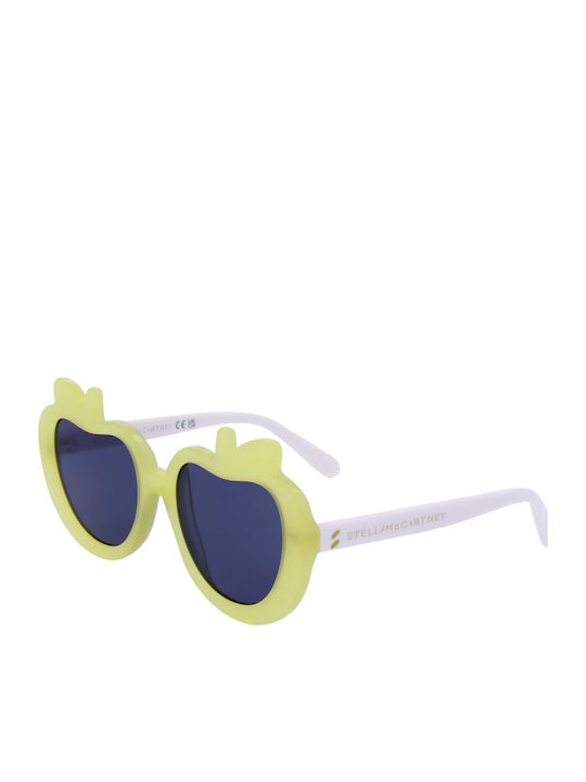 Stella McCartney Unisex Γυαλιά Ηλίου με Κίτρινο Κοκκάλινο Σκελετό και Κίτρινο Φακό SC4062IK-39V-47