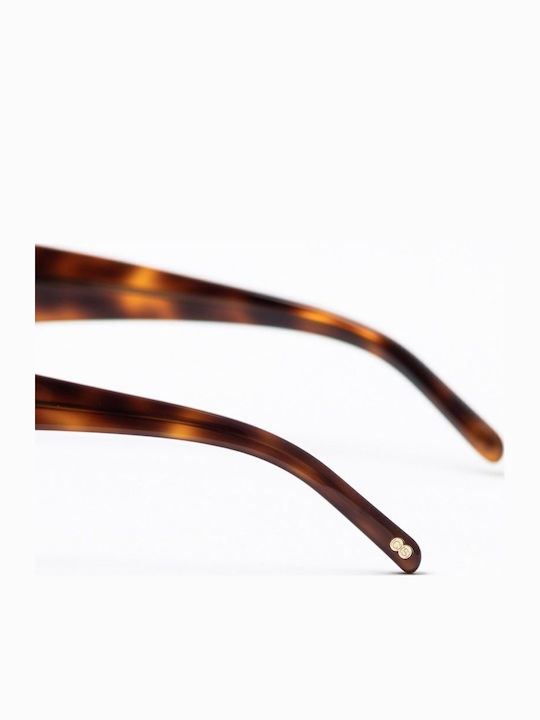 Common Sense Sunglasses Brown with Acetate Frame & Black Lens Common Sense Sunglasses Brown with Acetate Frame & Black Lens