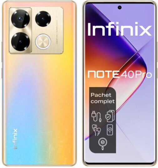 Infinix Note 40 Pro 5G Dual SIM (12/256GB) Gold