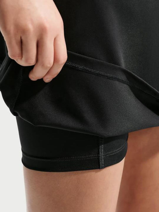 Παιδικό Φόρεμα Dri-Fit Σετ με Μπλούζα Black