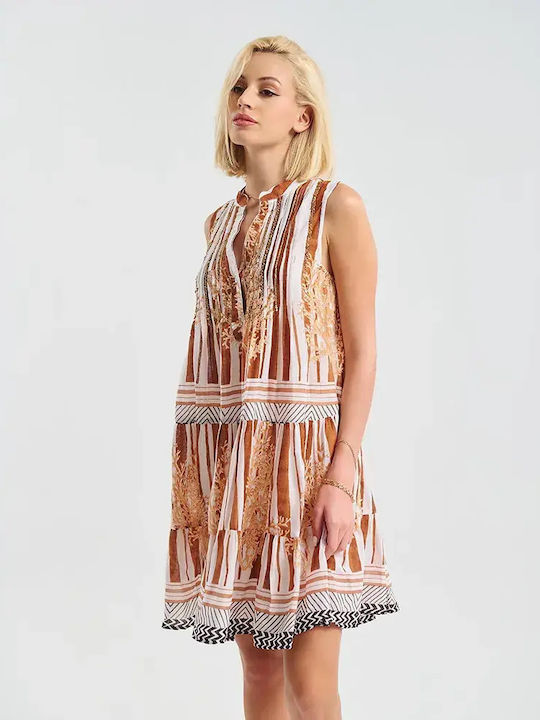 Ble Resort Collection Φόρεμα Παραλίας Λευκό Ble Resort Collection Φόρεμα Παραλίας Λευκό