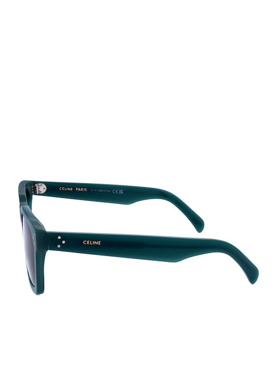 Celine Women's Sunglasses with Green Frame and Gray Lens CL40248I-96A