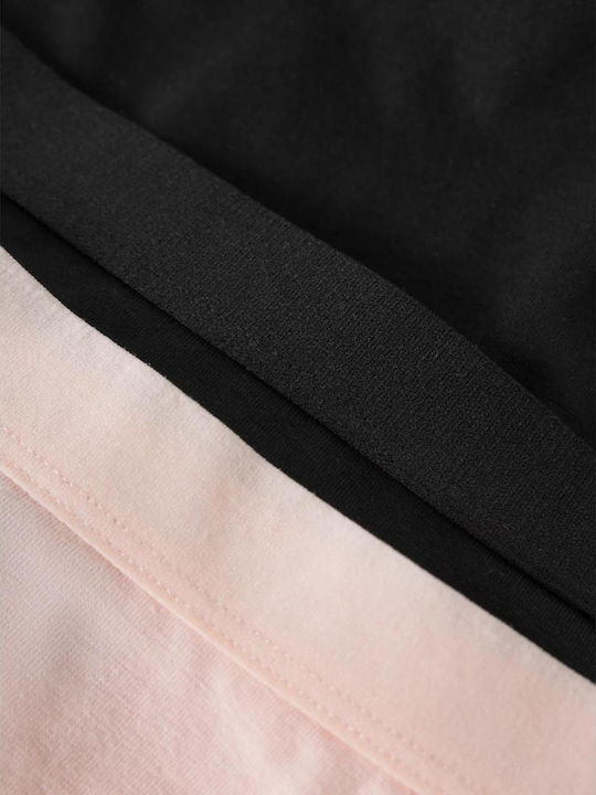 Name It Hipster Σετ Παιδικά Βρακάκια Black Pink 2τμχ