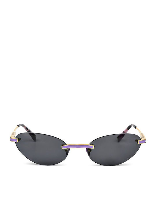 Oscar & Frank Men's Sunglasses with Black Frame and Black Lens 497985