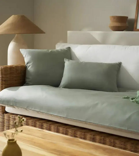 Gofis Home Emory 714/07 Πολυθρόνας Π80xΜ200cm Smoke Green