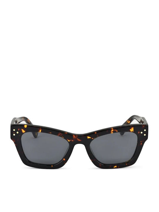 Oscar & Frank Rue Saint-benoit Herren Sonnenbrille mit Braun Schildkröte Kunststoff Gestell und Braun Linse 468759