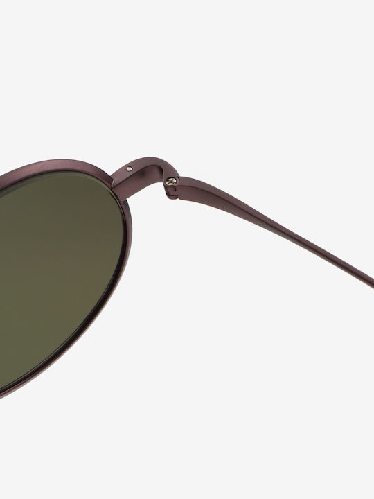 Projekt Produkt Men's Sunglasses with Purple Metal Frame and Purple Lens 476450