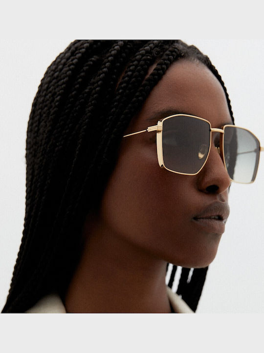 Kaleos Sunglasses Χρυσά with Metal Frame & Gold Lens Kaleos Sunglasses Χρυσά with Metal Frame & Gold Lens