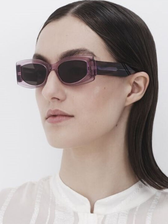 Zeus & Dione Pink Sunglasses with Frame