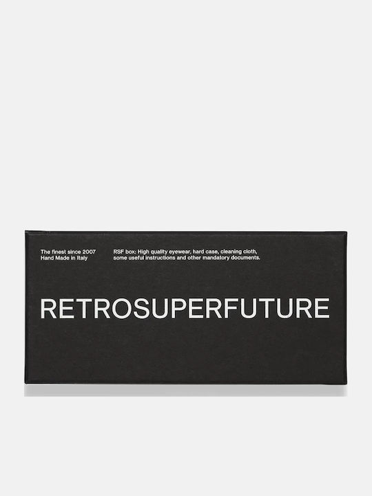 Retrosuperfuture Coccodrillo Γυναικεία Γυαλιά Ηλίου με Κοκκάλινο Σκελετό 17M