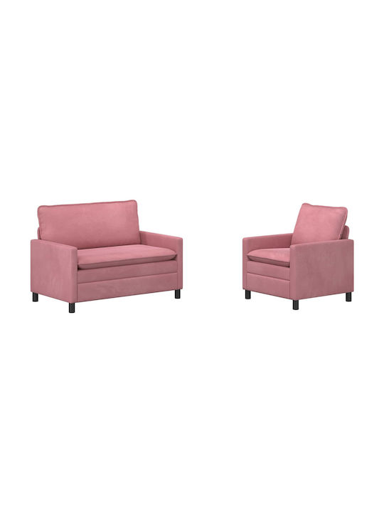 Set Mobilier Living Scaun Cu 2 Locuri și Fotoliu