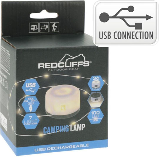 Flashlight Camping Lamp Usb Charging Redcliffs