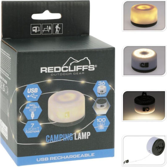 Flashlight Camping Lamp Usb Charging Redcliffs