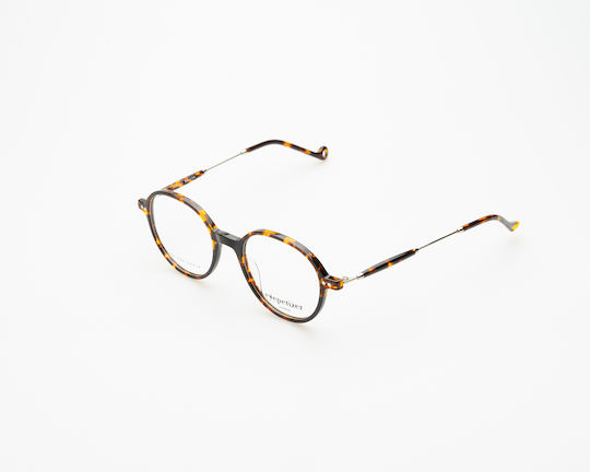 Eyepetizer Six Eyeglass Frame Braun Schildpatt C.4-F