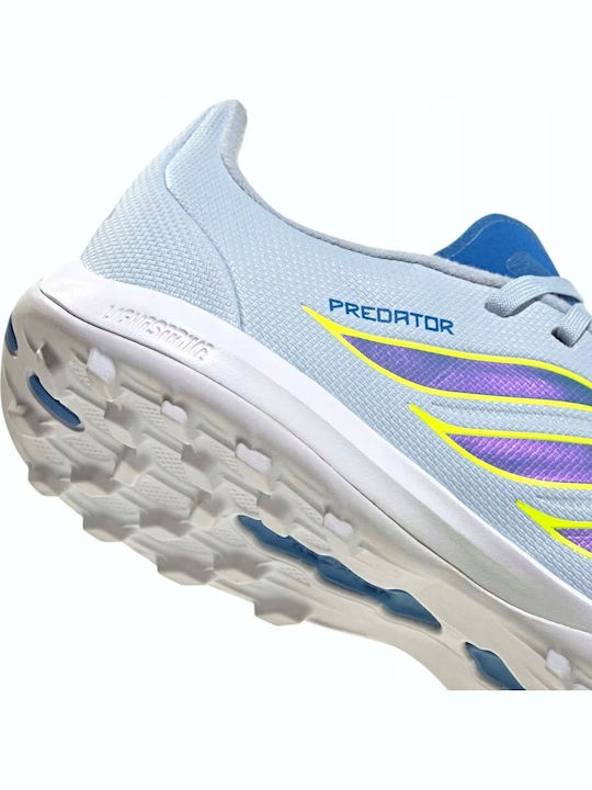 Predator League Turf Kids Soccer Cleats with Turf Light Blue