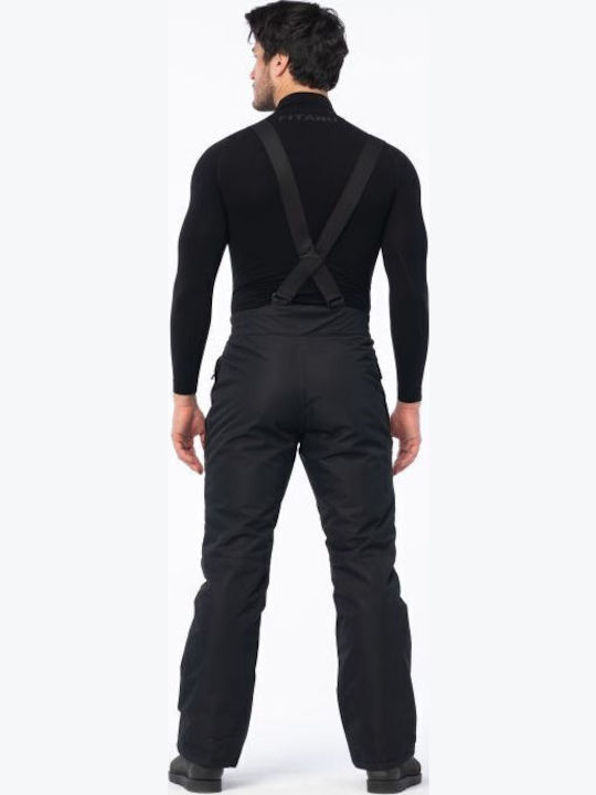 Brugi 92800704370 Pantaloni de Schi și Snowboard pentru Bărbați Negri