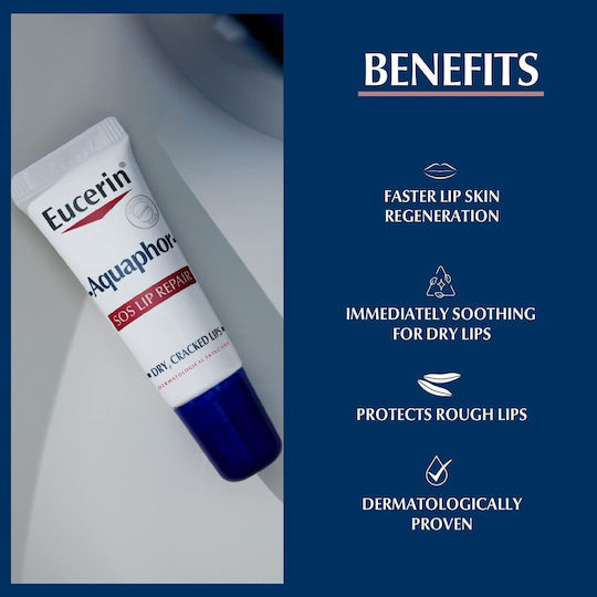 Eucerin Aquaphor Sos Lip Balm 10ml