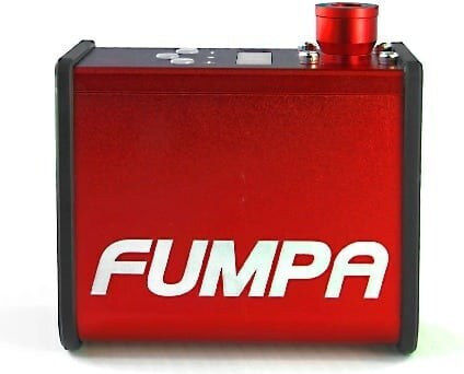 Fumpa Fahrradluftpumpe Hand mit Manometer