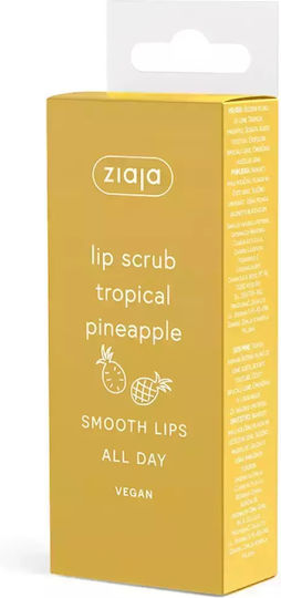 Ziaja Scrub Χειλιών Ανανάς 12ml