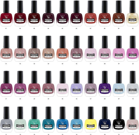 Golden Rose Farbe Glänzender Nagellack Burgundisch 132 10,5ml