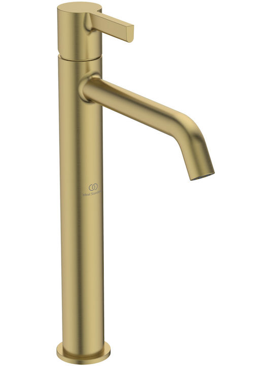 Ideal Standard Joy Mixing Sink Faucet Tall Gold