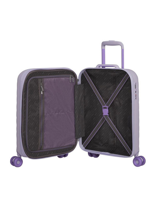 American Tourister Neovibe Kabinenkoffer Hart Fresh Flieder mit 4 Rädern Höhe 55cm