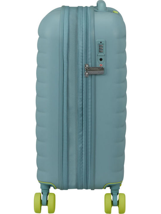 American Tourister Reise Koffer Kabine Hart Muted Mint mit 4 Räder Höhe 55cm 159930-B012