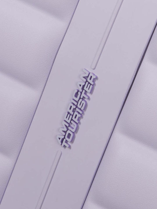 American Tourister Neovibe Large Hard Fresh Lilac Suitcase With 4 Wheels Height 77cm
