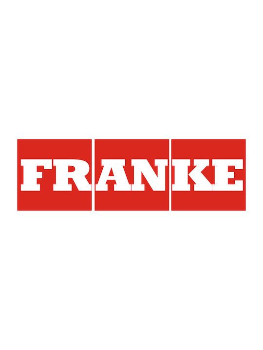 Franke Logica Line Lol Ένθετος Νεροχύτης Inox Σαγρέ Μ86xΠ50cm Ασημί
